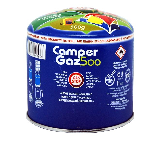 gas CAMPER GAZ 500 Butane 500g