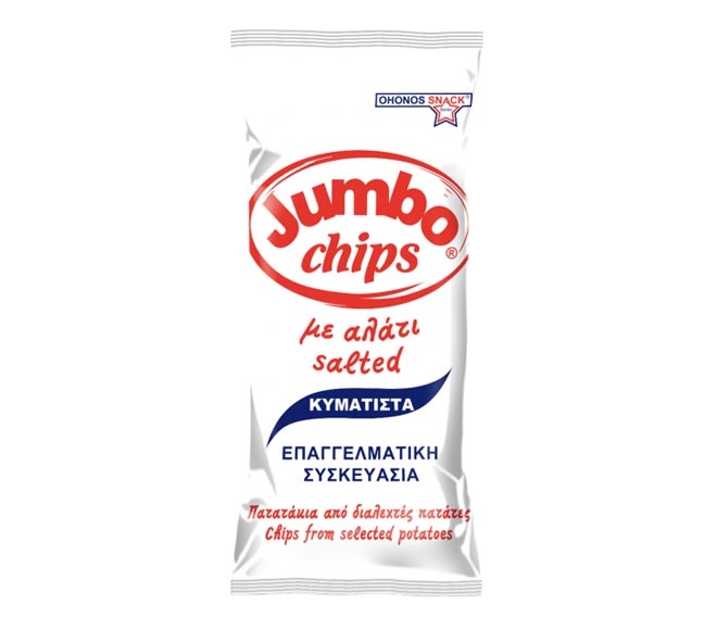 JUMBO CHIPS 280g – wavy salted