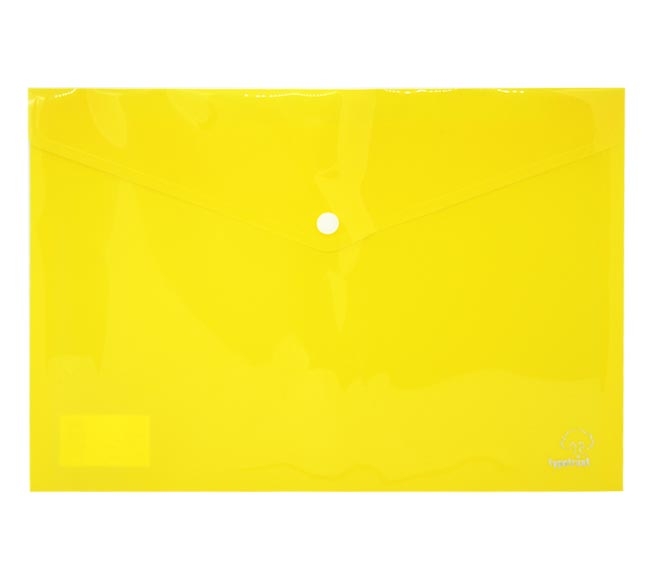 TYPOTRUST folder with button A4 (yellow)