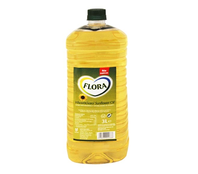 FLORA sunflower oil 3L