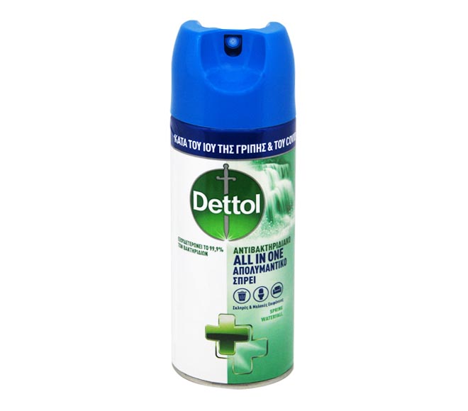 DETTOL All in One disinfectant spray 400ml – Spring Waterfall