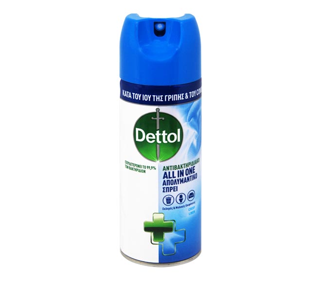 DETTOL All in One disinfectant spray 400ml –  Crisp Linen