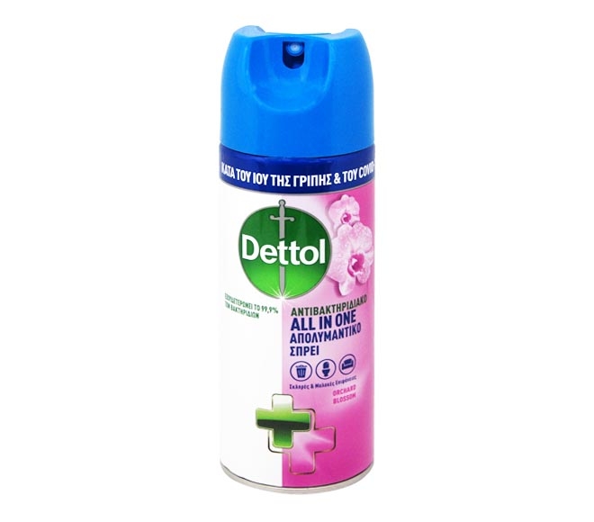 DETTOL All in One disinfectant spray 400ml – Orchard Blossom
