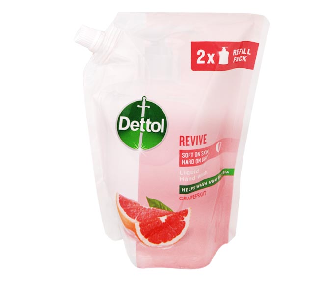 DETTOL Liquid handsoap antibacterial refill 500ml – grapefruit