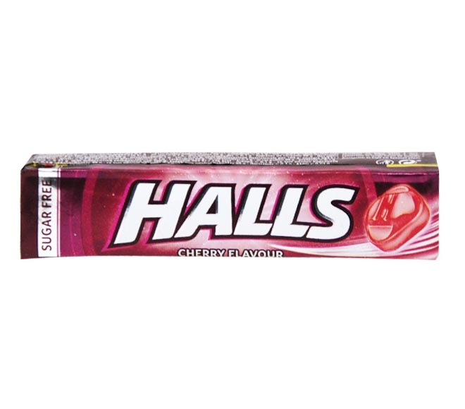 HALLS cherry flavour 32g – sugar free