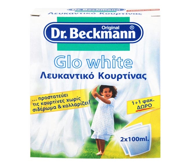 Dr. Beckmann Glo white curtain whitener 2x100ml