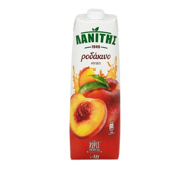 LANITIS fruit drink PEACH 1L