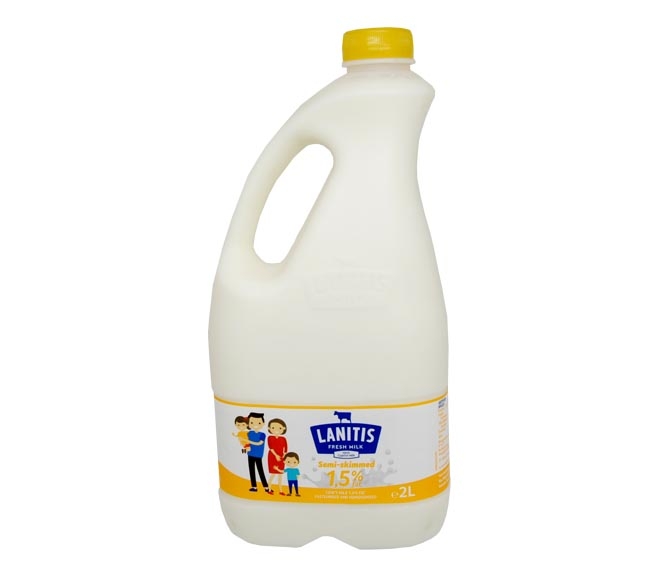 LANITIS milk semi skimmed 1.5% 2L