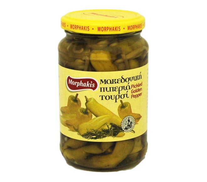 MORPHAKIS pickled golden peppers 350g