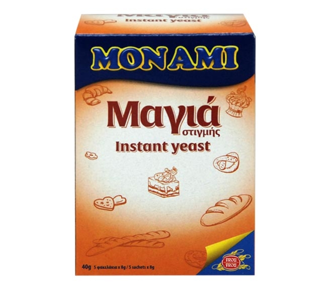 yeast MONAMI instant (5 sachets x 8g) 40g