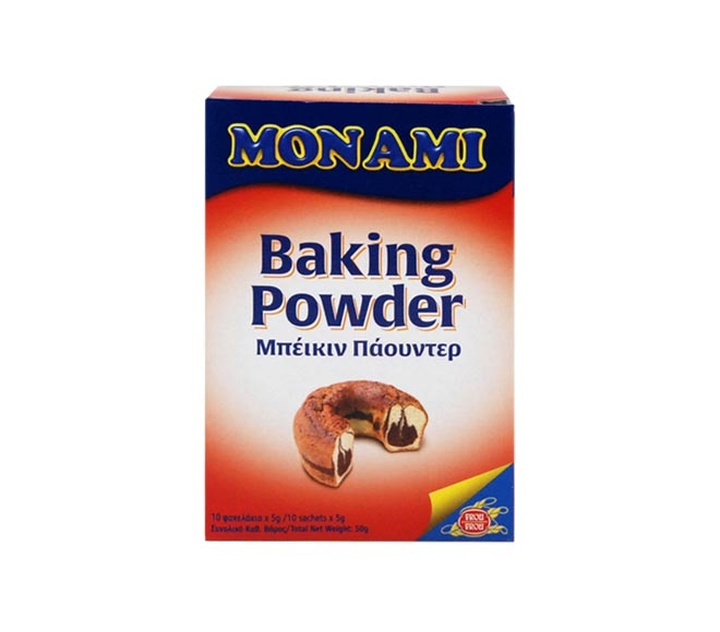 baking powder MONAMI (10 sachets x 5g) 50g