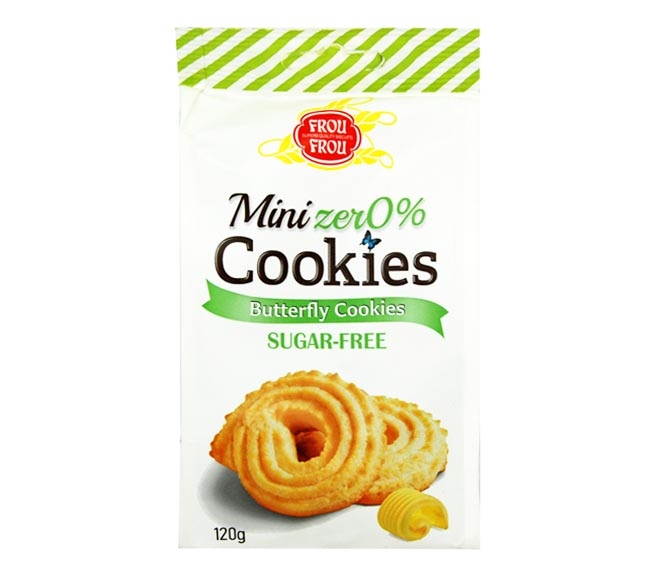 FROU FROU Mini Cookies zer0% 120g – butterfly