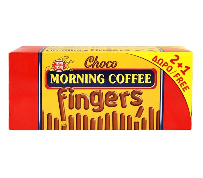 FROU FROU choco morning coffee fingers 324g (2+1 FREE)