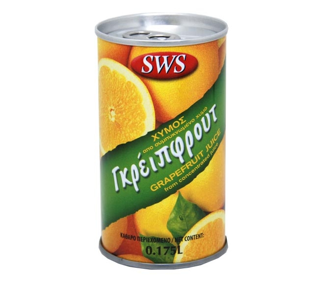 SWS grapefruit juice can 175ml