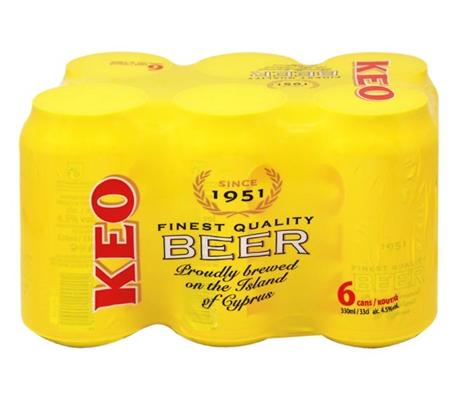 KEO beer 6x330ml