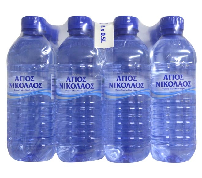 SAINT NICHOLAS natural mineral water 12×0.5L
