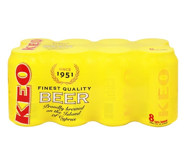KEO beer 8x330ml