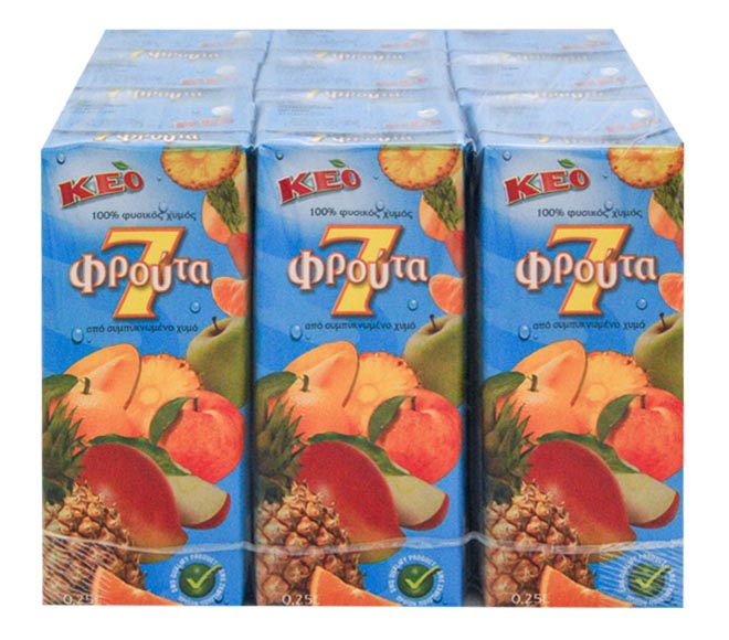 KEO juice 7 FRUIT 9x250ml