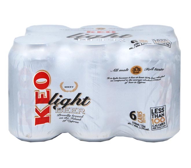 KEO beer light 6x330ml