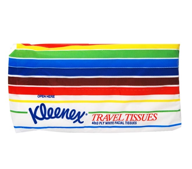 KLEENEX TRAVEL tissues 40 sheets x 3ply