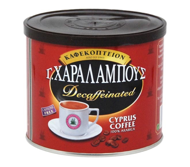 cyprus coffee – G. CHARALAMBOUS decaffeinated 200g