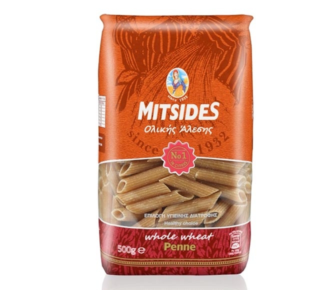 MITSIDES whole wheat penne 500g