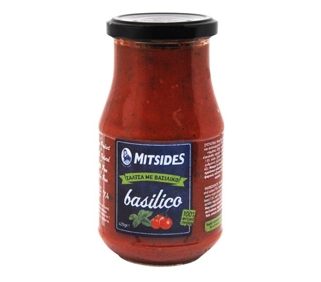 MITSIDES sauce basilico 420g