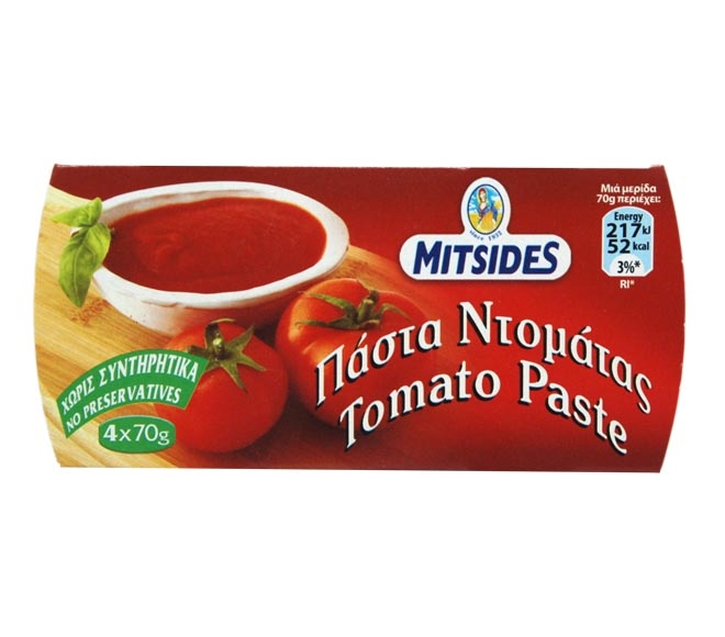 MITSIDES tomato paste 4x70g