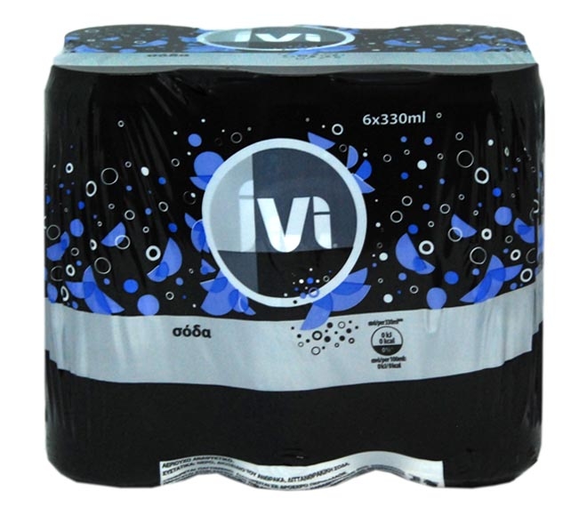 can IVI soda water 6x330ml