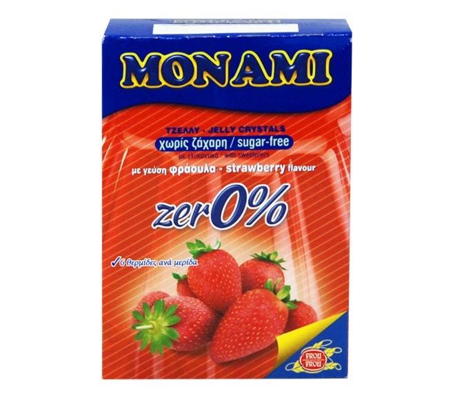 jelly MONAMI zer0% strawberry flavour 31g