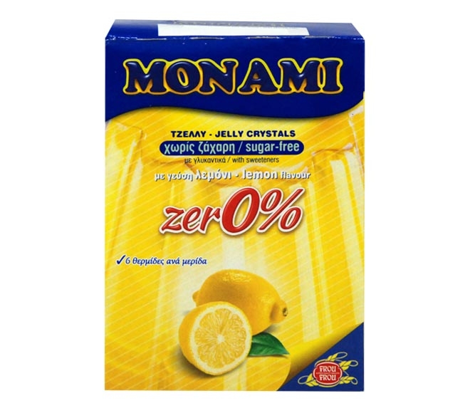 jelly MONAMI zer0% lemon flavour 30g