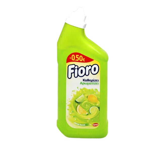 FIORO toilet cleaner 750ml – Citrus Burst (€0.50 LESS)