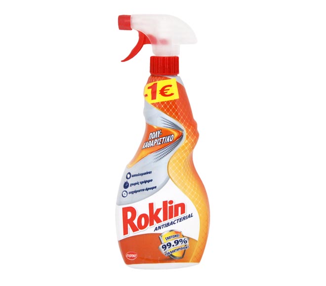 ROKLIN antibacterial multipurpose spray 750ml (€1 OFF)