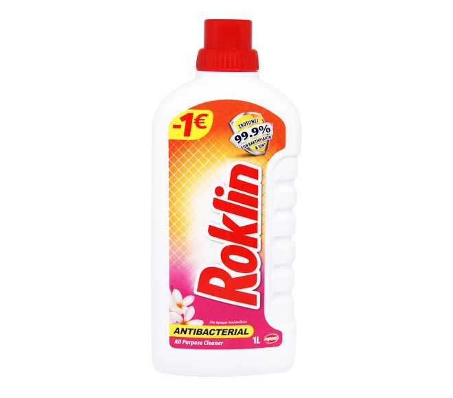 ROKLIN antibacterial liquid 1L – Floral (€1 OFF)