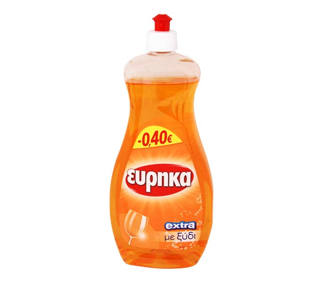 EUREKA dishwash liquid Extra 750ml – Vinegar (€0.40 LESS)