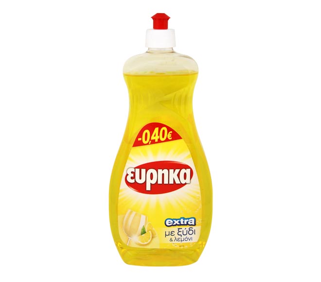 EUREKA dishwash liquid Extra 750ml – Vinegar & Lemon (€0.40 LESS)