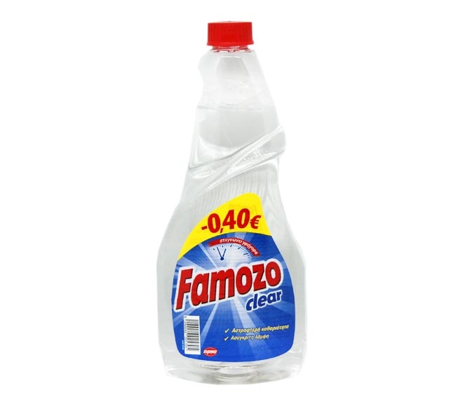 FAMOZO glass cleaner refill 750ml – Clear (€0.40 LESS)