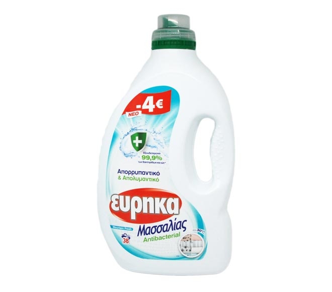 EUREKA liquid Massalias 38 washes 2.3L – Antibacterial (€4 LESS)
