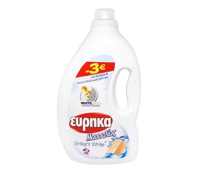 EUREKA liquid Massalias 48 washes 2.4L – Brilliant White (€3 LESS)