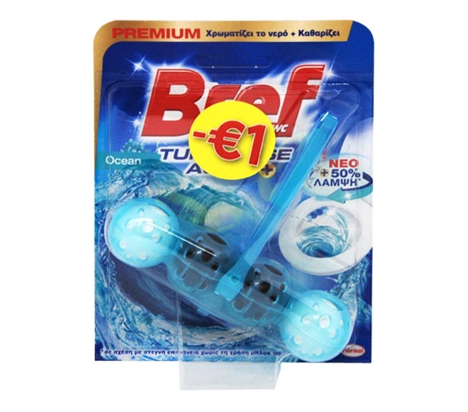 block BREF WC Turquoise Activ 50g – Ocean (€1 OFF)