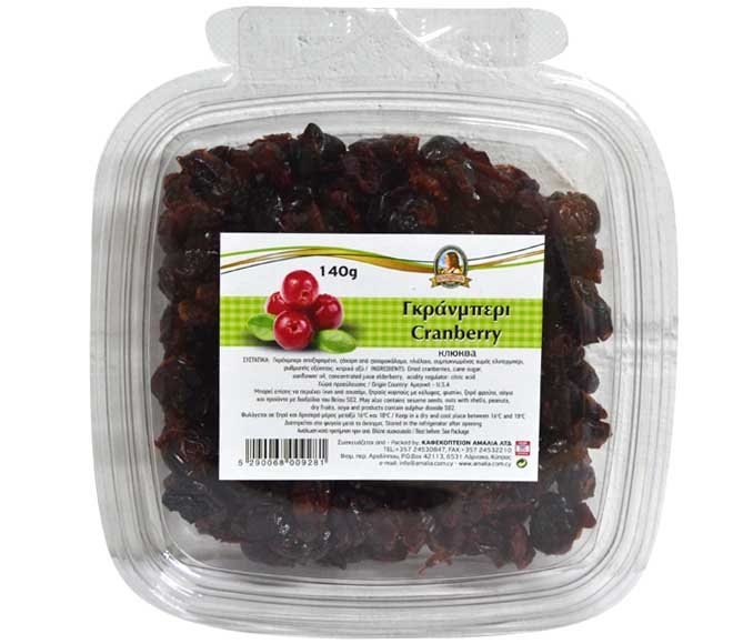 dried fruit AMALIA – cranberries 140g