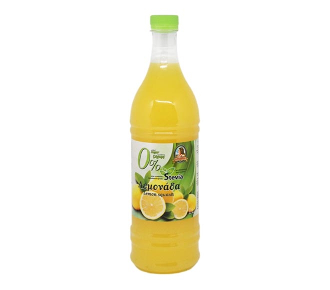 AMALIA lemon squash with stevia 0% 1L