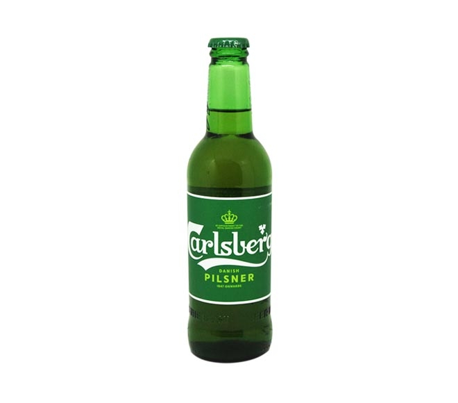 CARLSBERG Pilsner beer bottle 330ml