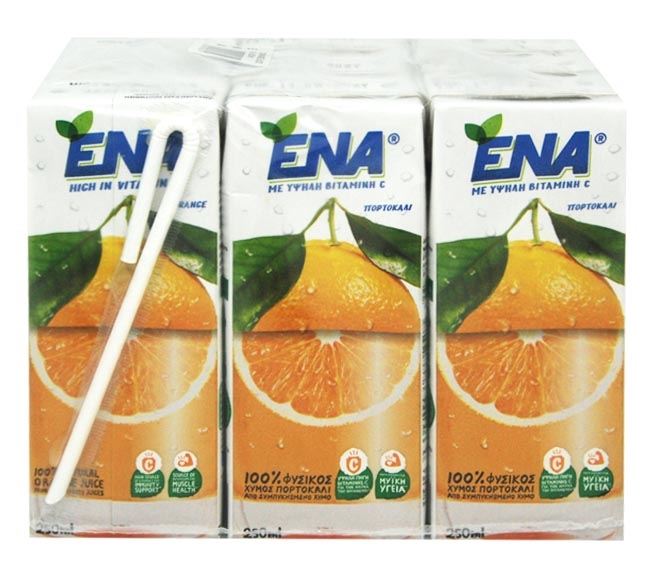 ENA juice ORANGE 9x250ml