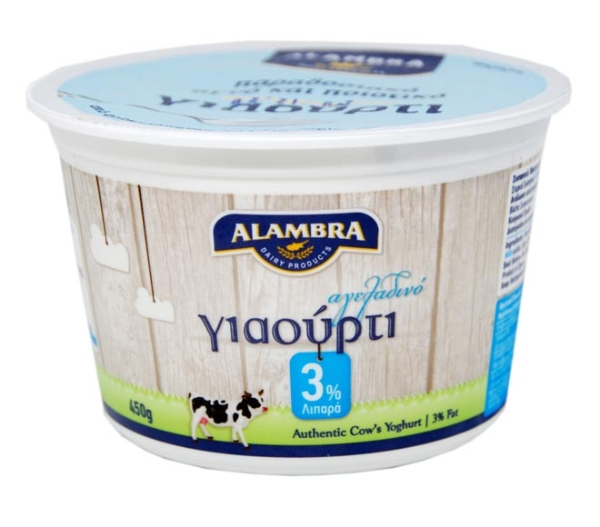 Traditional yogurt ALAMBRA 450g – 3% fat