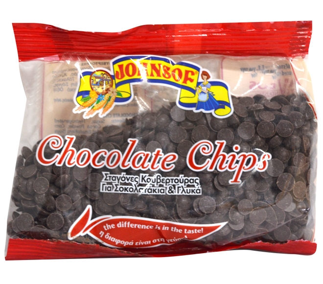 JOHNSOF chocolate chips 150g