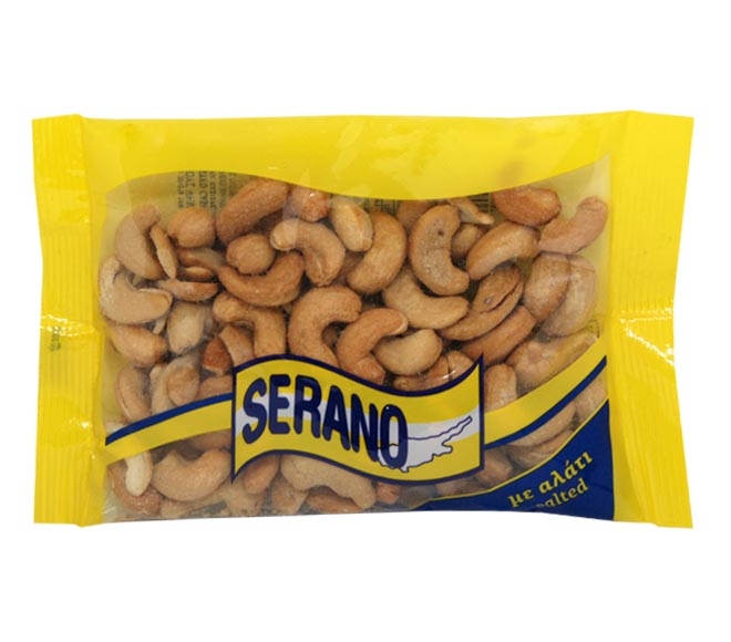 SERANO cashew nuts 140g – salted
