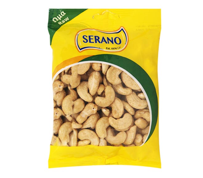 SERANO cashew nuts raw 140g