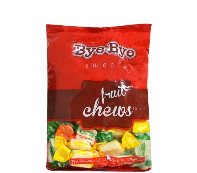 sweets BYE-BYE fruit chews 200g