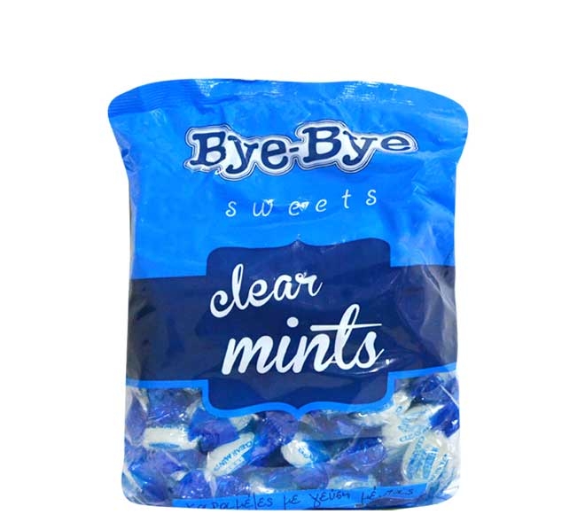 sweets BYE-BYE clear mints 200g